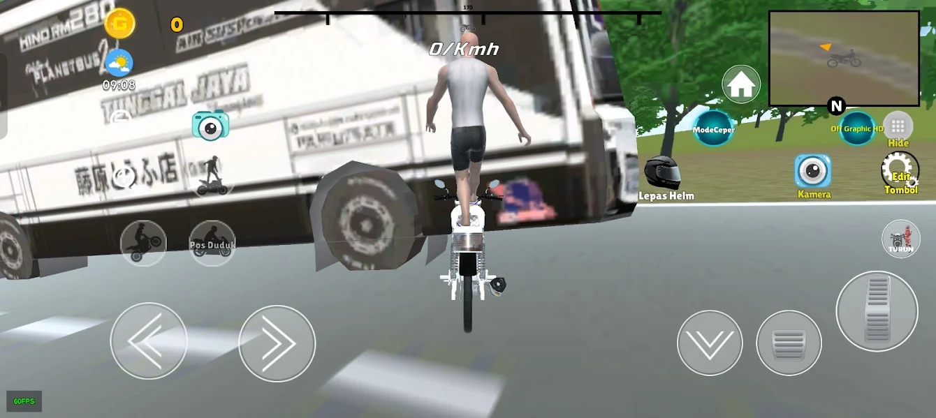 Herex Simulator Indonesia on Android screenshot